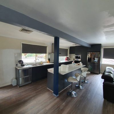 Kitchen renovation nearing completion
