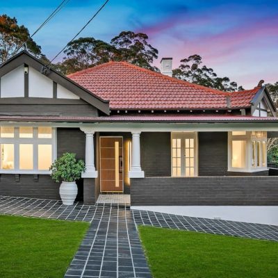 Modern facade transformation completed in Eastwood