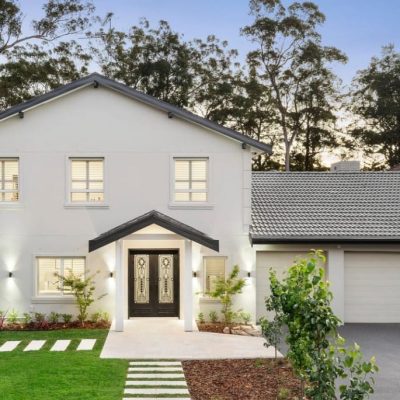 Renovated Yandiah Place home showcasing modern exterior and improved landscaping